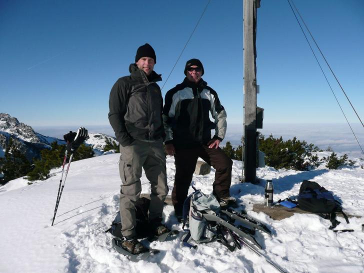Schneeschuhtour zur Hochplatte in den Chiemgauer Alpen