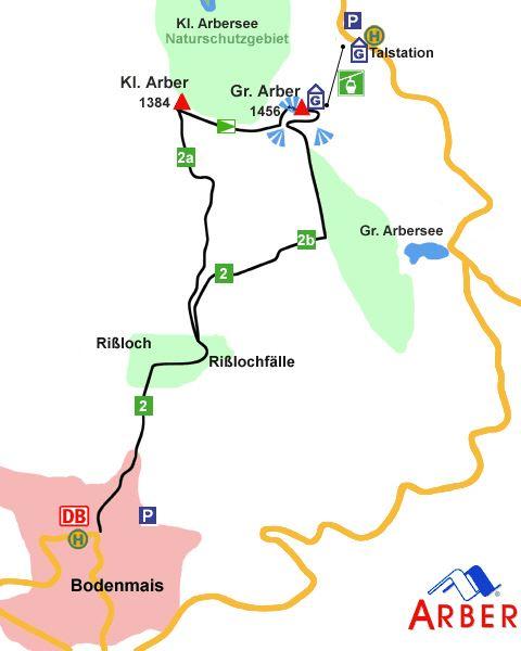 Wanderung über die  Rißlochwasserfälle