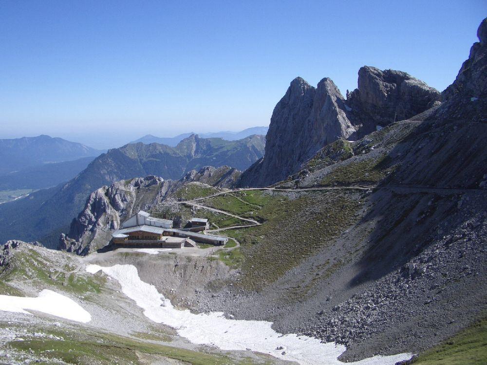 Blick zur Bergstation