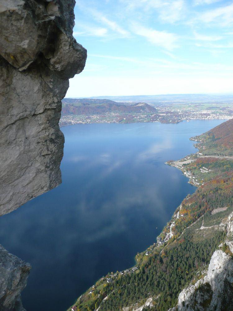 Herrliche Sicht auf den Traunsee