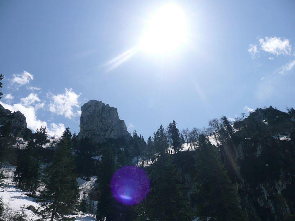 Blick zur Kampenwand