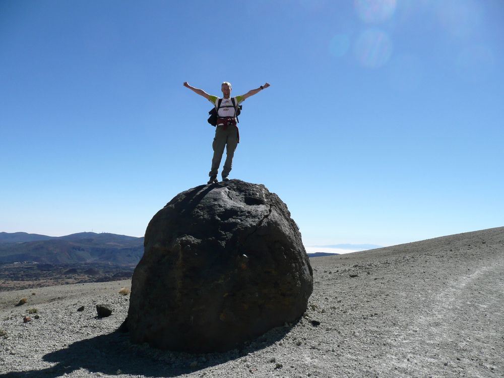 Wanderung zum Teide auf Teneriffa Kanarische Inseln