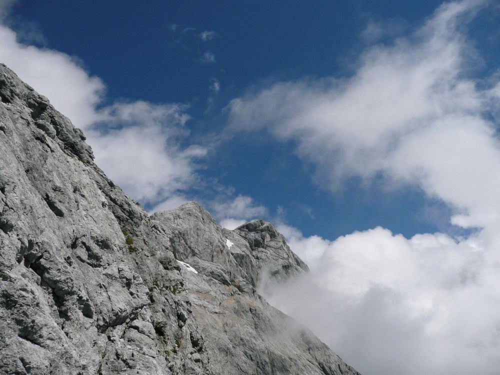 Blick Richtung Gipfel