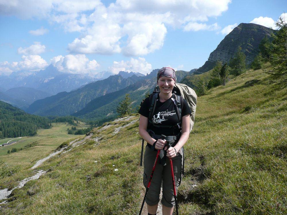 Wieder beim Aufstieg.