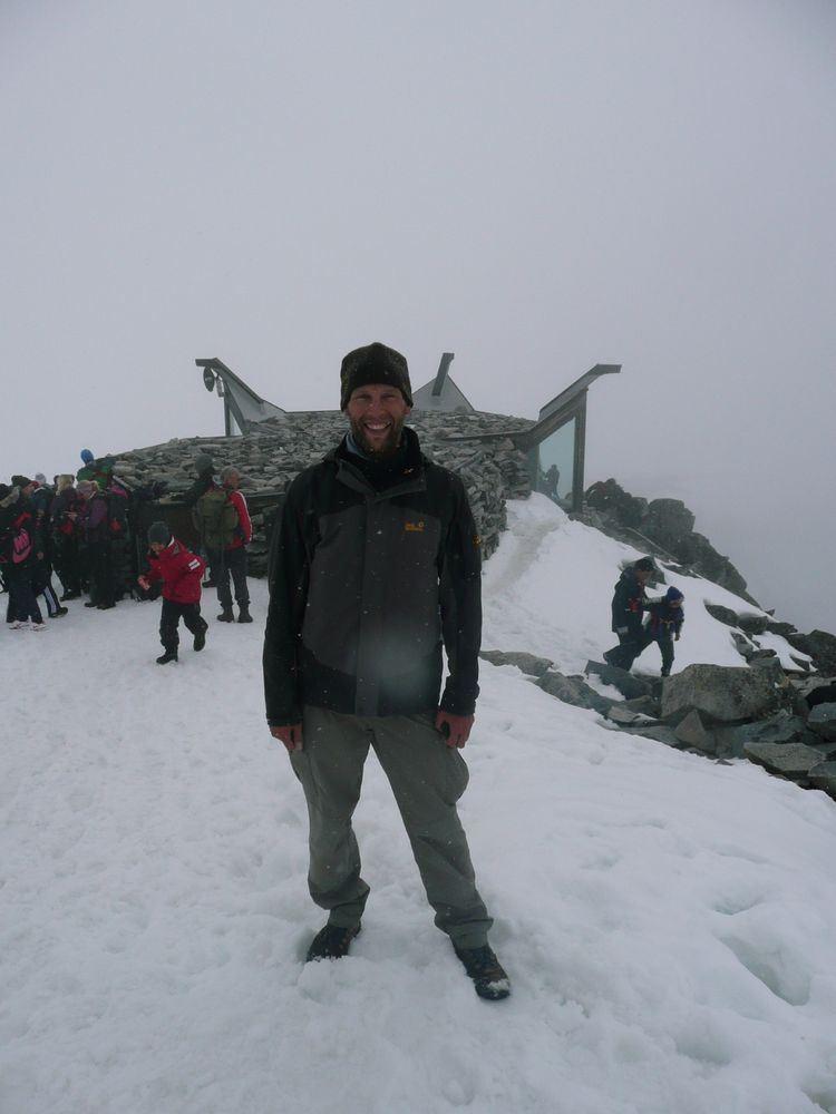 Auf dem Gipfel des Galdhopiggen