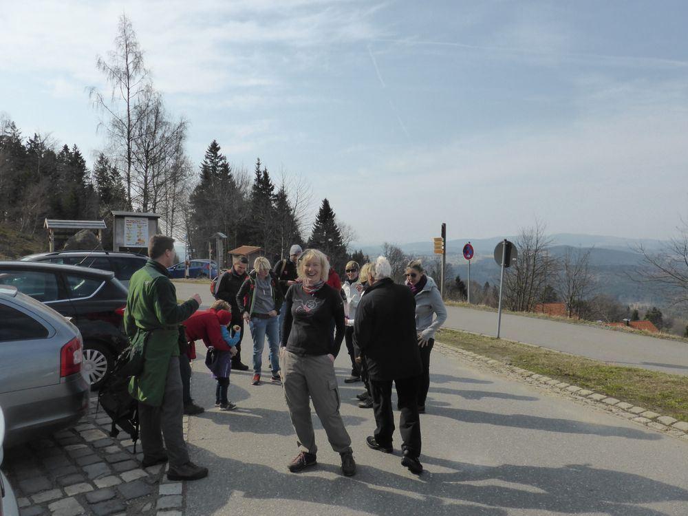 Am Wanderparkplatz Waldhäuser