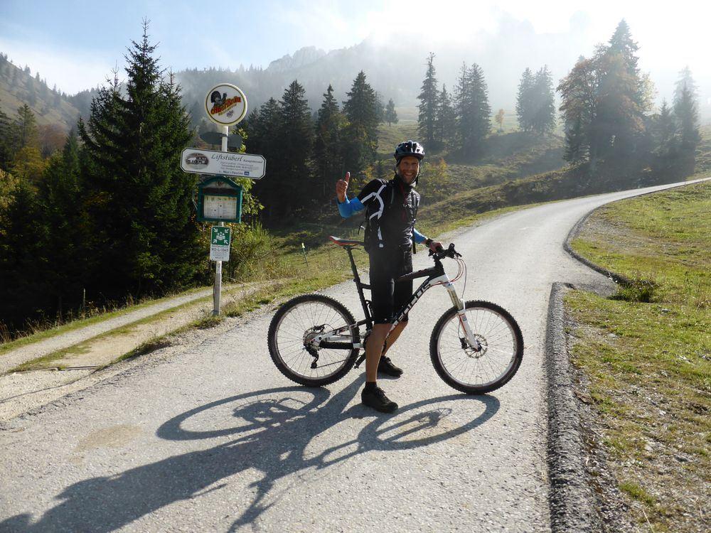 Kampenwand im Hintergrund