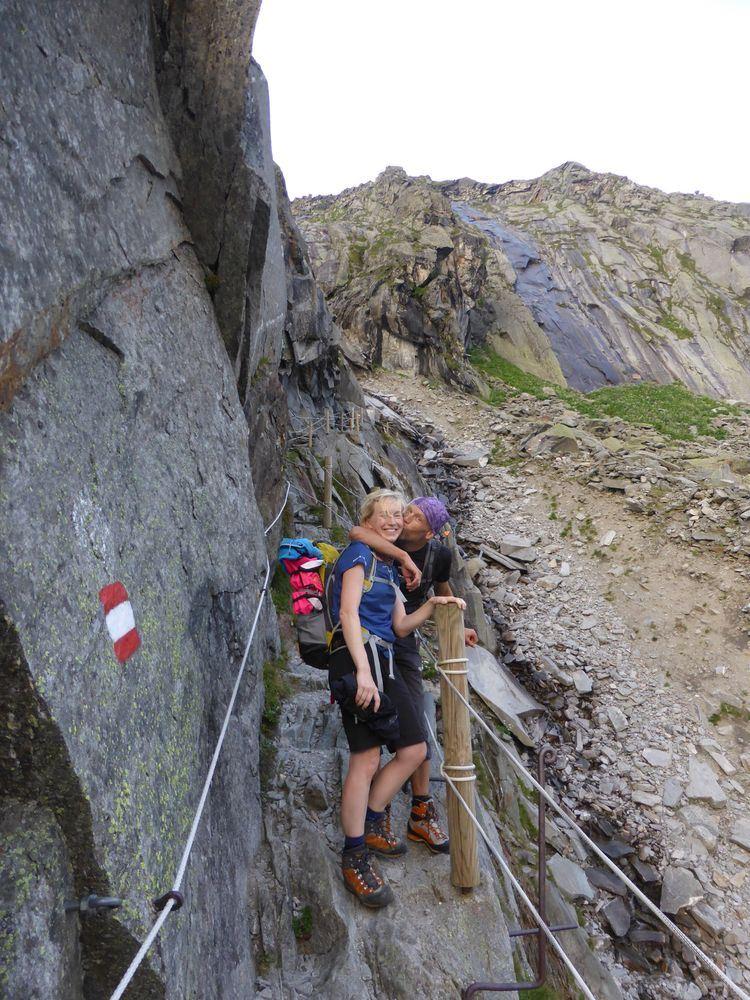 Aufstieg zur Kürsinger Hütte