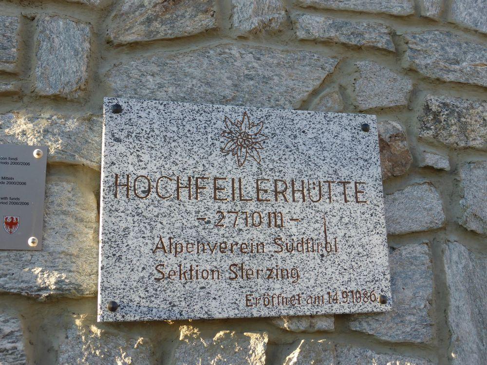 Hochfeilerhütte