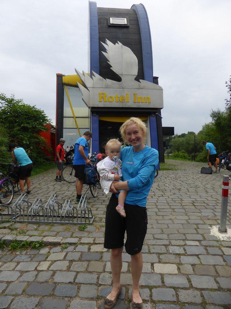 Meine Mädels vor dem Rotel