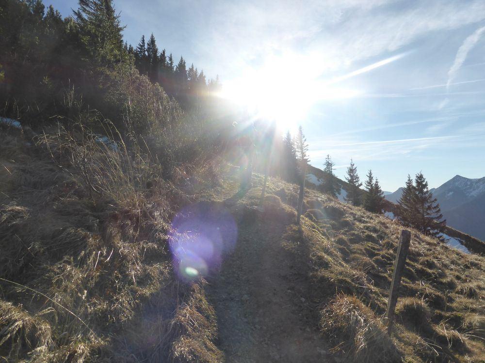 Sonne pur am 26. Dezember