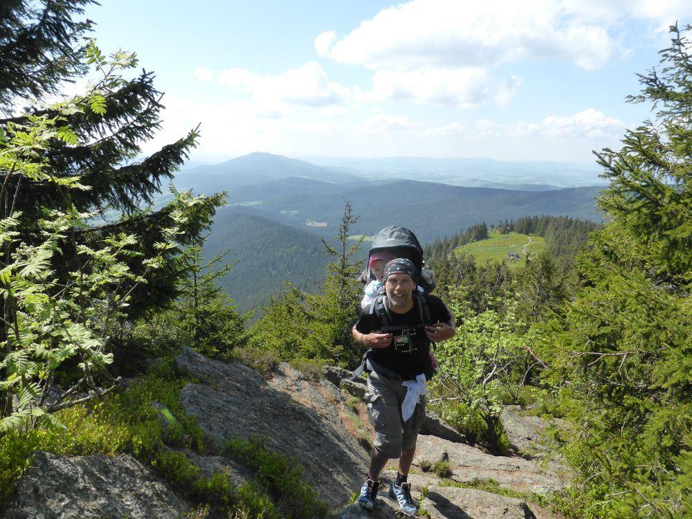Aufstieg zum Kleinen Osser !