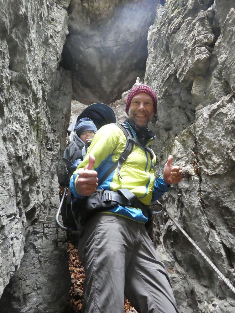 Timi und ich in der Teufelsgasse
