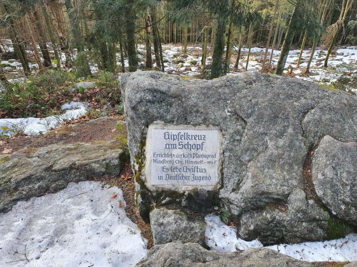 Wanderung auf den Schopf 920 m im Bayerischen Wald 920 m
