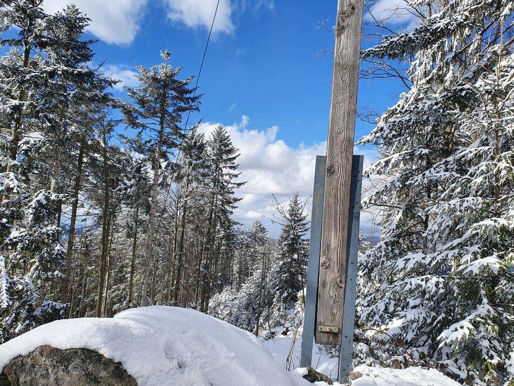 Schopf Gipfel im Winter