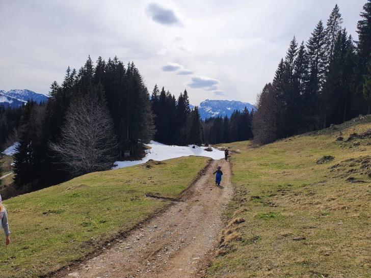 Wanderung zum Wetterkreuz 1061 m in den Chiemgauer Alpen